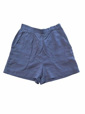 Club Monaco Vintage Dark Gray Silk Shorts